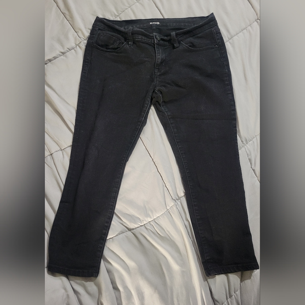 Urban Outfitters BDG Black Skinny Jeans Low RiseTwig Crip Denim 30